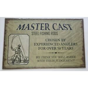 GIANT Master Cast Ohio Wholesale Inc.15 x 24 Rustic Retro Metal Signs 28483